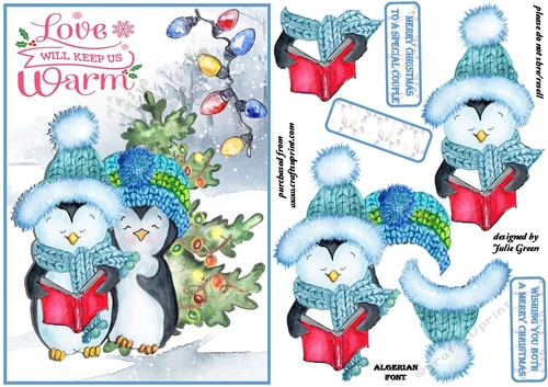Penguins in love