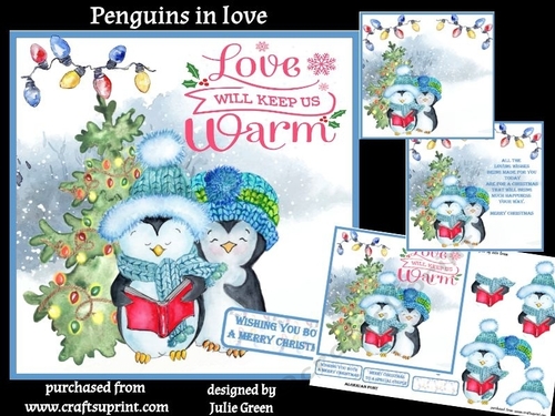 Penguins in love 7x7