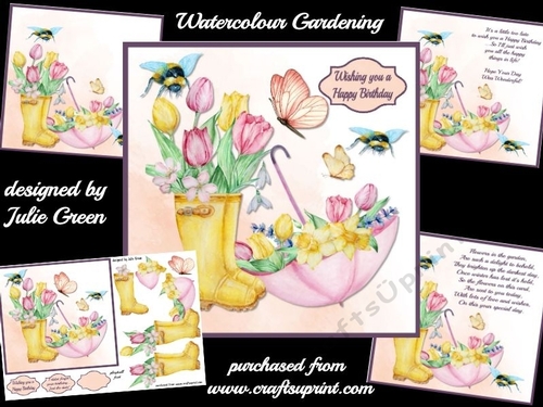 Watercolur Gardening