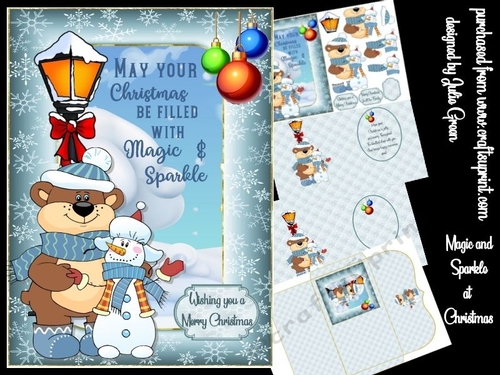 Magic and sparkle at Christmas A5