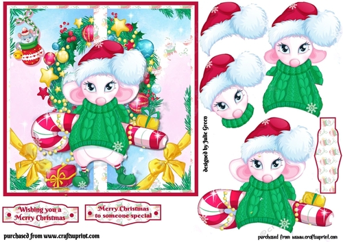 The little Christmas Mouse