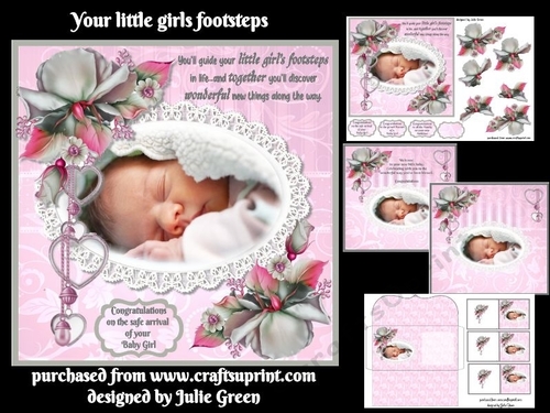 Your little girls footsteps
