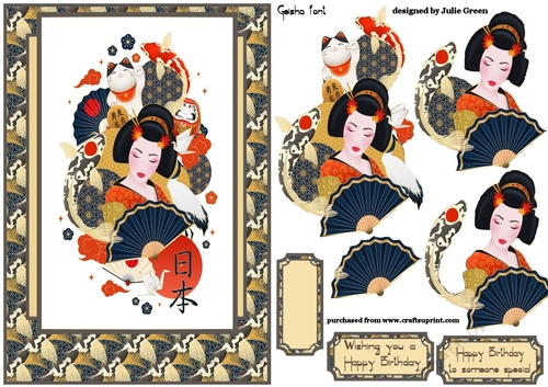 Geisha Greetings