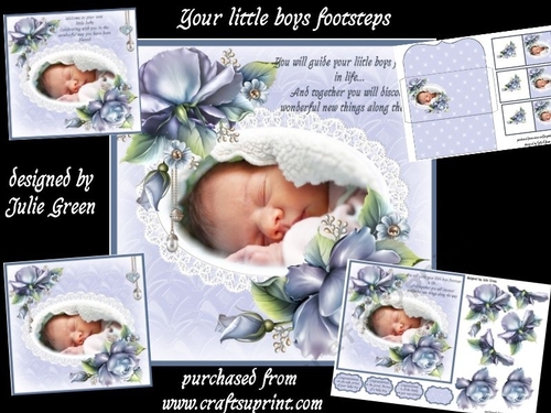 Your little boys footsteps