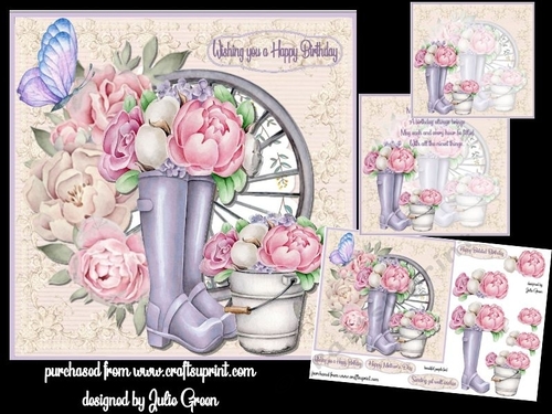 Fill your boots with flowers