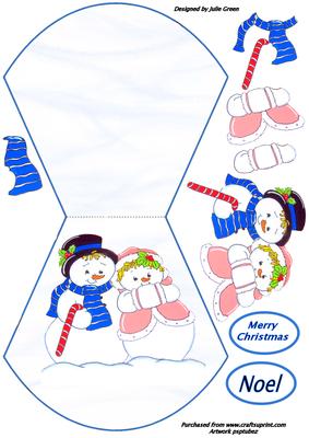 Snowpeople in Love