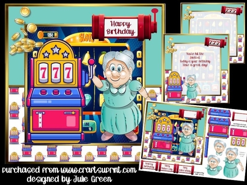 Phylis plays the slot machines
