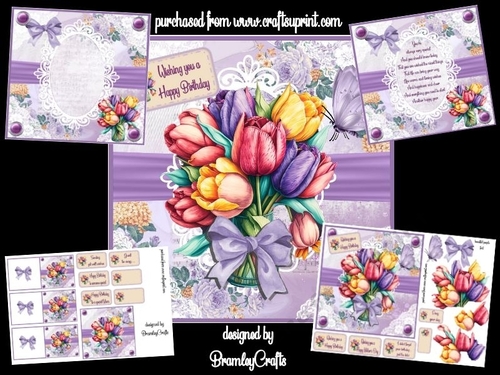 Floral Greetings...Tulips