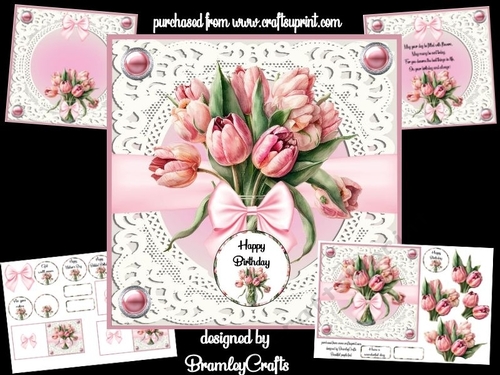 Tulips in pink
