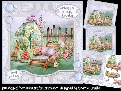 A seat in the garden