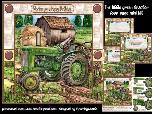 The little green tractor