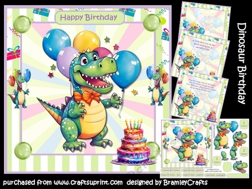 Birthday Dinosaur