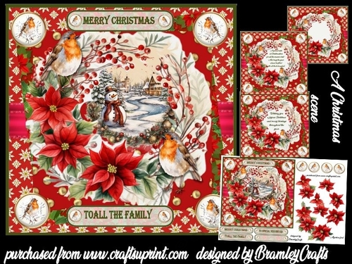 A Christmas scene