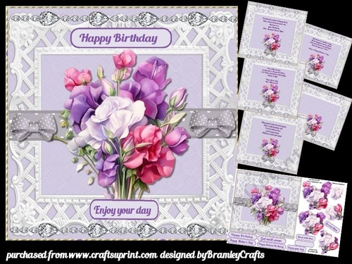 Diamonds and sweet peas