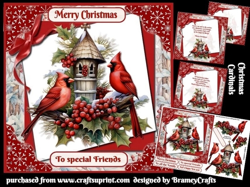 Christmas Cardinals