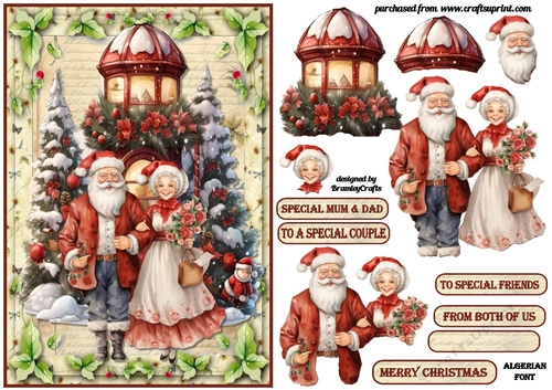 A special festive couple