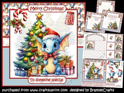 A Happy Christmas Dragon
