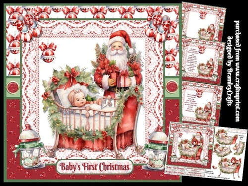 Baby Girls First Christmas
