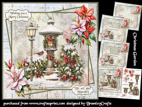 Christmas garden