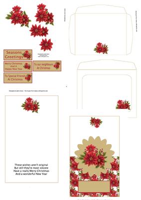 Poinsettia Over the Edge Kit