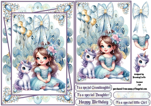 The Princess and the Unicorn A5