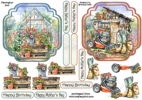 In the garden toppers
