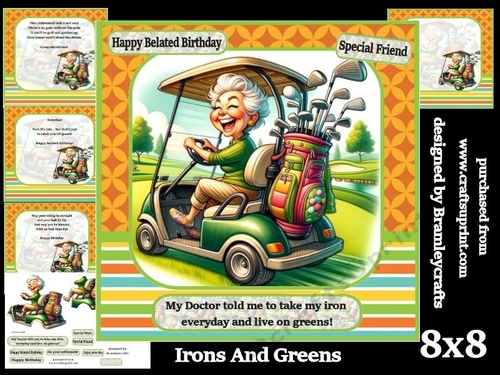 Iron and Greens 8x8