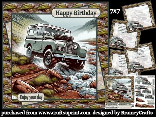 Four wheel drive 7x7