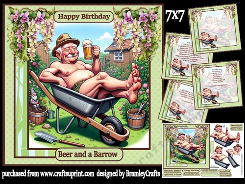Beer and a barrow 7x7