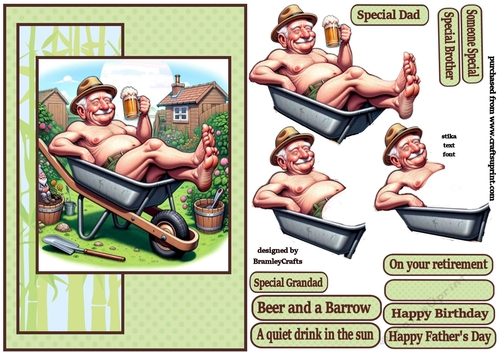 Beer and a barrow A5
