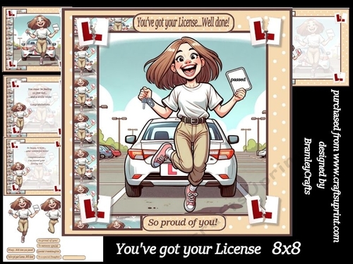 Youve got your license 8x8