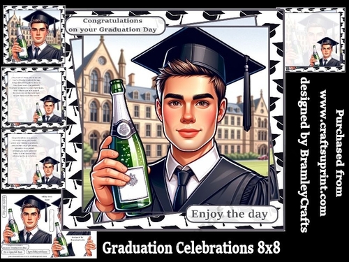 Graduation Celebrations male8x8