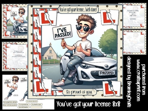 Youve got your license male 8x8