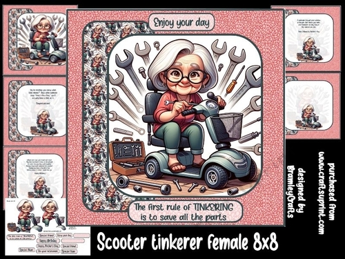 scooter tinkerer female 8x8