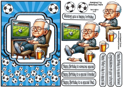 Forty winks before kick off A5