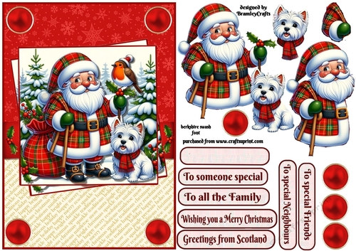 A Tartan Christmas A5
