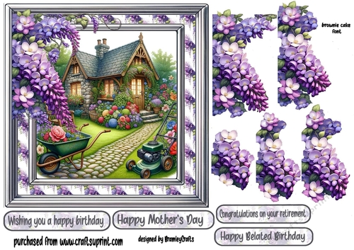 A picturesque garden 7x7