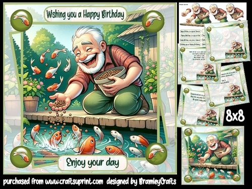 Fish pond keeper 8x8