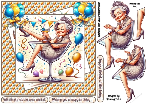 Birthday Queen 8x8