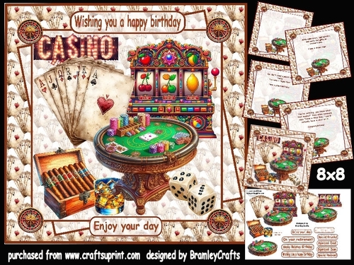 Casino Trail 8x8
