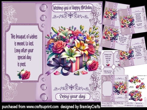 A box full of petals 7x7