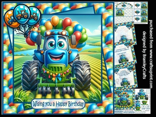 Birthday Tractor