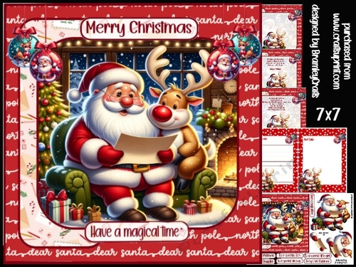 Letters to Santa 7x7