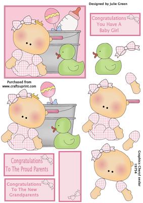 Congratulations a Baby Girl
