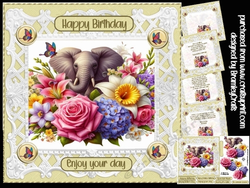 wild animals flowers roses carnations daffodils freesia belated