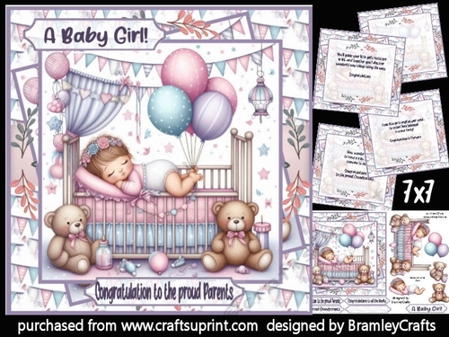 How sweet a baby girl