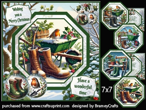 Christmas in the garden