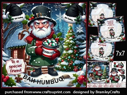 Bah Humbug 7x7