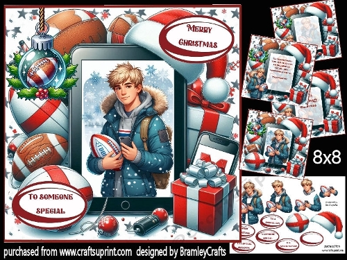 Christmas Rugby two 8x8