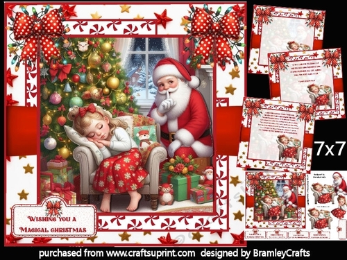Waiting for Santa 7x7